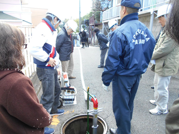 別所四丁目町内会防災訓練4
