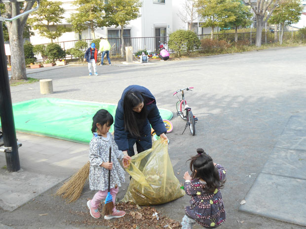 中里第４自治会公園清掃3