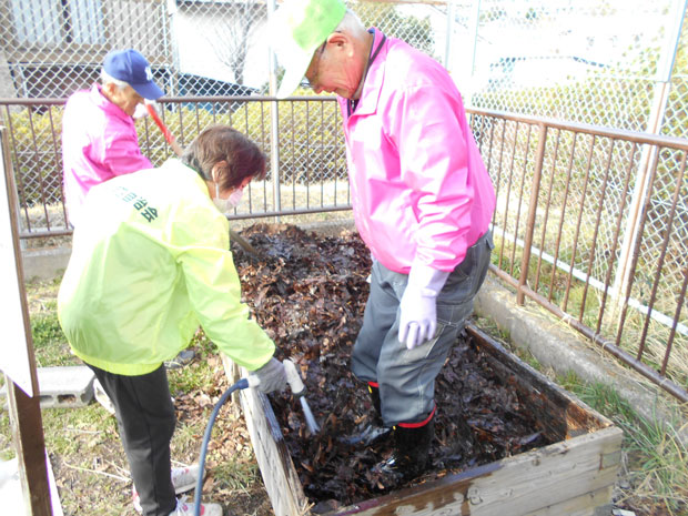 中里第４自治会公園清掃5